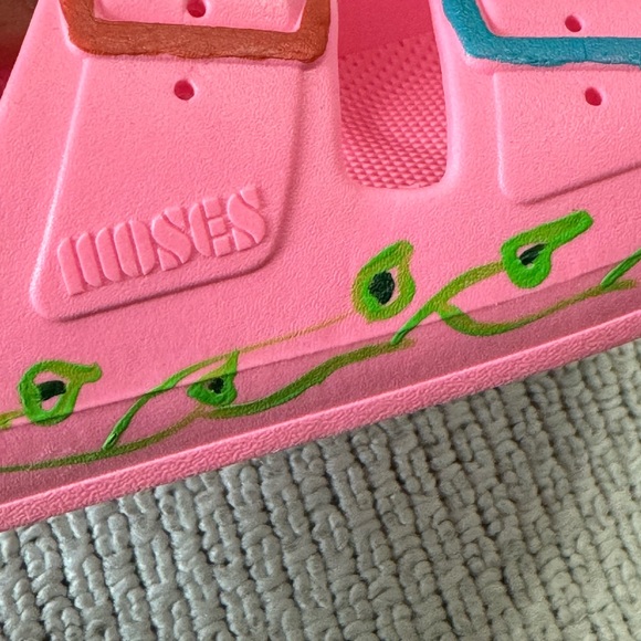 Freedom Moses sandals slide Sugar pink 39/8.5 - Picture 3 of 10